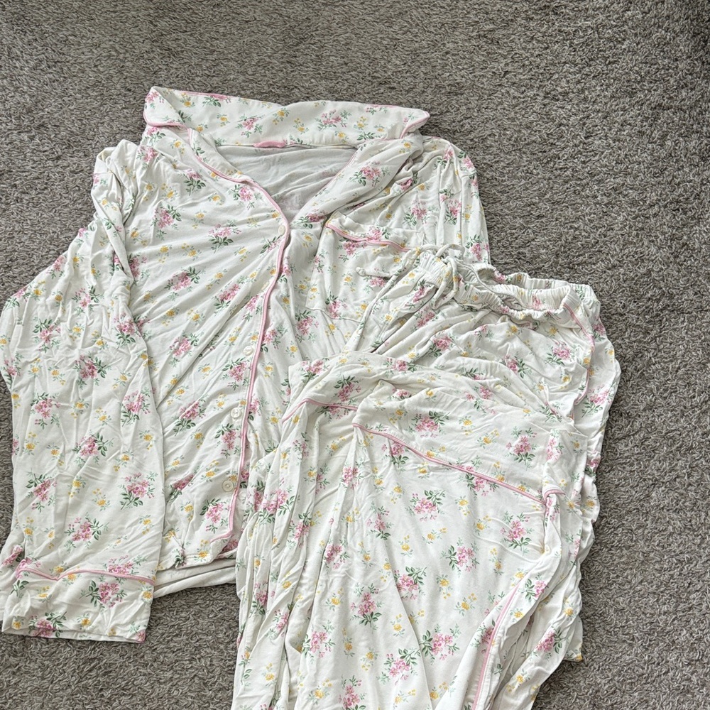 Aerie Floral Pajama Set
